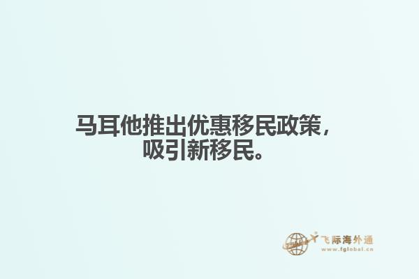 马耳他推出优惠移民政策，吸引新移民。