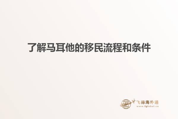 了解马耳他的移民流程和条件