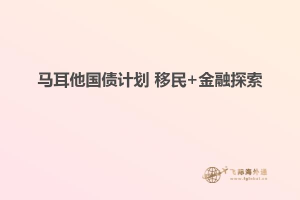 马耳他国债计划 移民+金融探索