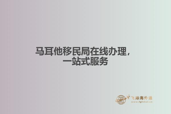 马耳他移民局在线办理，一站式服务