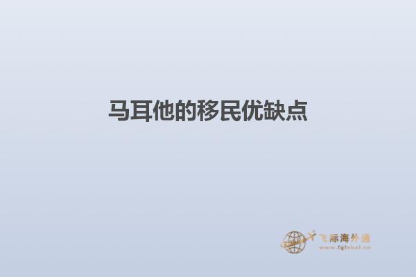 马耳他的移民优缺点