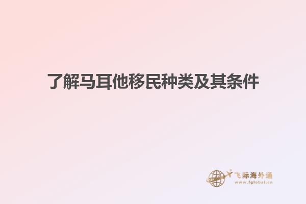 了解马耳他移民种类及其条件