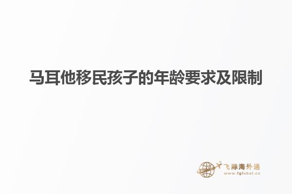 马耳他移民孩子的年龄要求及限制