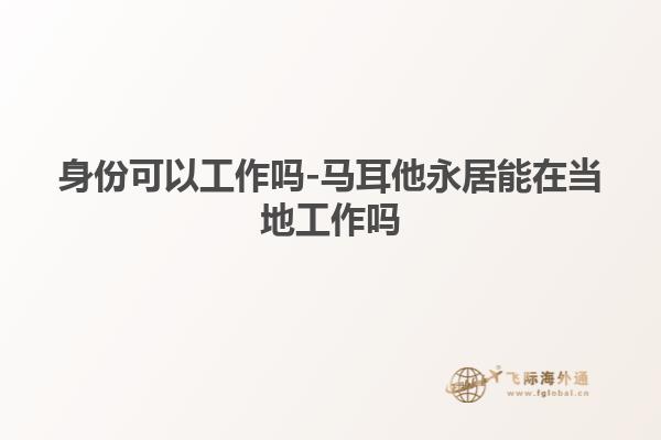 身份可以工作吗-马耳他永居能在当地工作吗