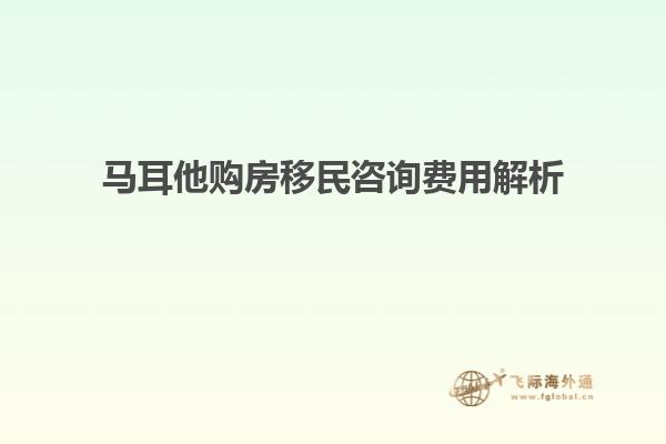 马耳他购房移民咨询费用解析