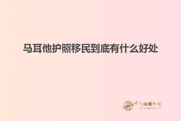 马耳他护照移民到底有什么好处