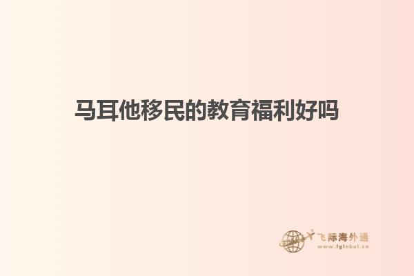 马耳他移民的教育福利好吗