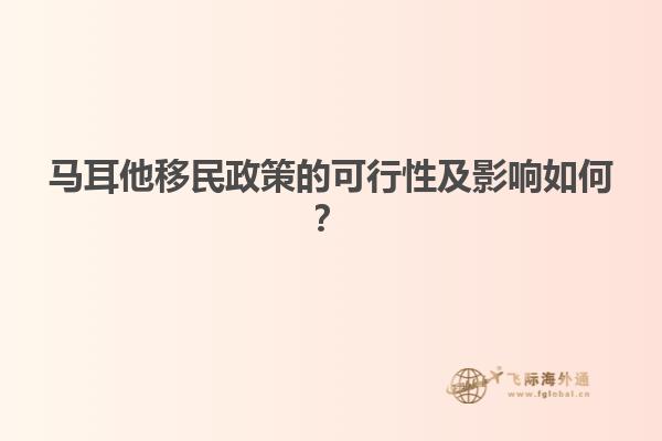 马耳他移民政策的可行性及影响如何？