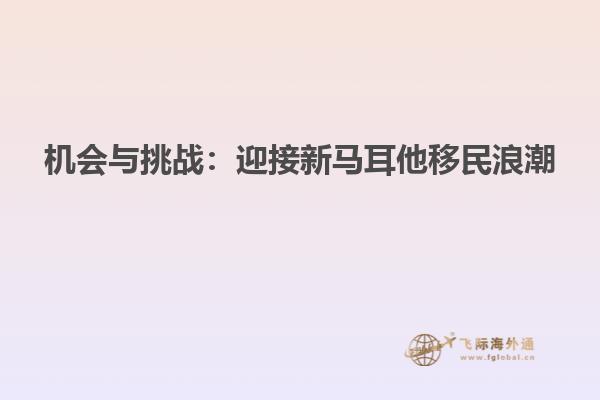 机会与挑战：迎接新马耳他移民浪潮