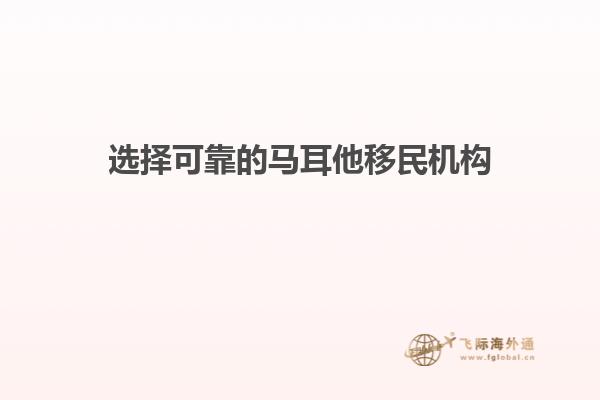 选择可靠的马耳他移民机构