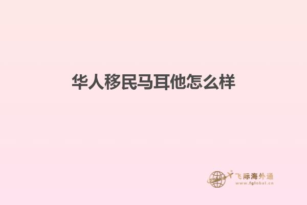 华人移民马耳他怎么样