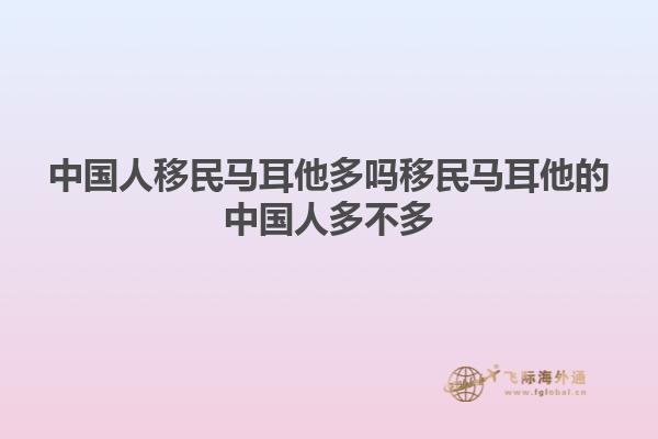 中国人移民马耳他多吗移民马耳他的中国人多不多