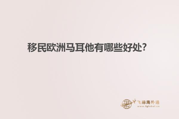 移民欧洲马耳他有哪些好处？