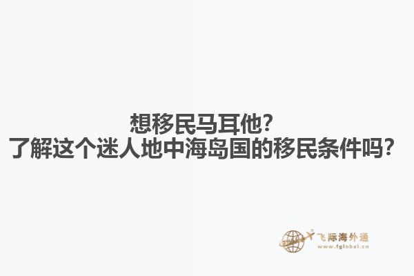 想移民马耳他？了解这个迷人地中海岛国的移民条件吗？
