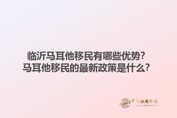 临沂马耳他移民有哪些优势？马耳他移民的最新政策是什么？