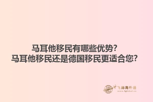 马耳他移民有哪些优势？马耳他移民还是德国移民更适合您？