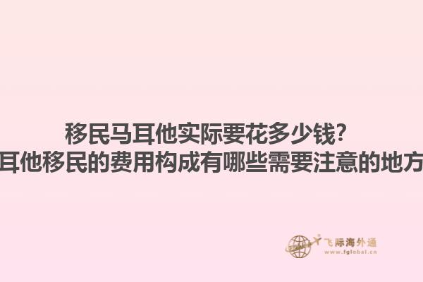 移民马耳他实际要花多少钱？马耳他移民的费用构成有哪些需要注意的地方？1.jpg
