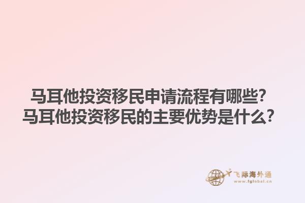 马耳他投资移民申请流程有哪些？马耳他投资移民的主要优势是什么？1.jpg