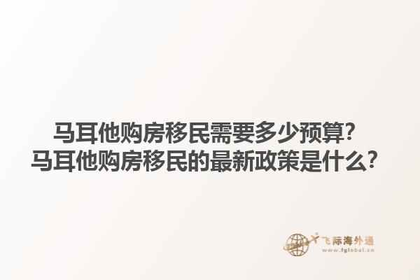 马耳他购房移民需要多少预算？马耳他购房移民的最新政策是什么？