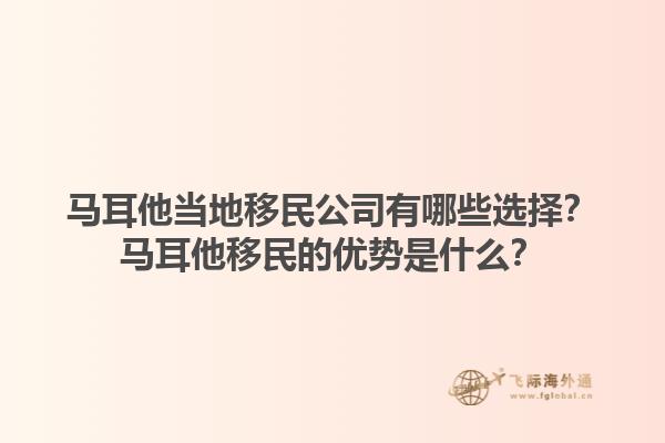 马耳他当地移民公司有哪些选择？马耳他移民的优势是什么？1.jpg