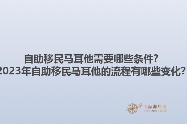 自助移民马耳他需要哪些条件？2023年自助移民马耳他的流程有哪些变化？1.jpg