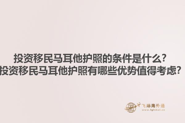 投资移民马耳他护照的条件是什么？投资移民马耳他护照有哪些优势值得考虑？1.jpg