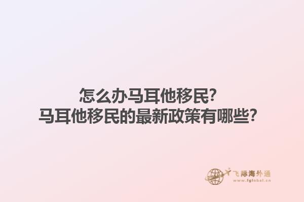 怎么办马耳他移民？马耳他移民的最新政策有哪些？