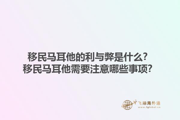移民马耳他的利与弊是什么？移民马耳他需要注意哪些事项？