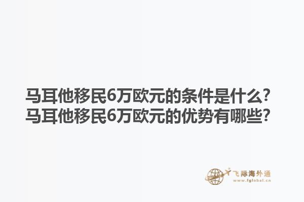马耳他移民6万欧元的条件是什么？马耳他移民6万欧元的优势有哪些？