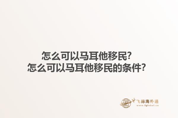 怎么可以马耳他移民？怎么可以马耳他移民的条件？1.jpg