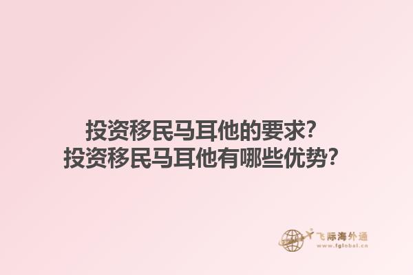 投资移民马耳他的要求？投资移民马耳他有哪些优势？1.jpg