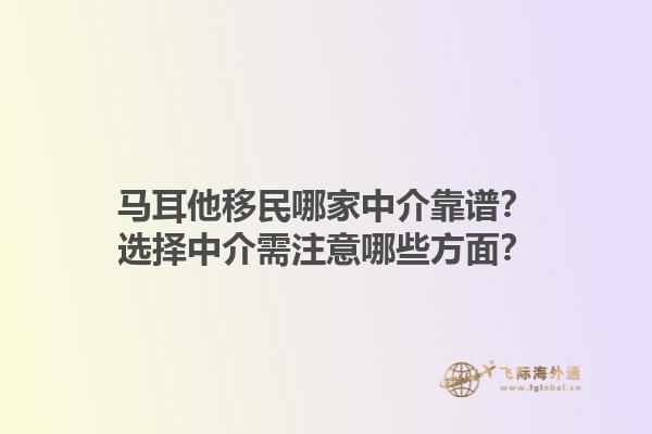 马耳他移民哪家中介靠谱？选择中介需注意哪些方面？1.jpg
