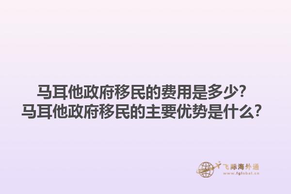 马耳他政府移民的费用是多少？马耳他政府移民的主要优势是什么？1.jpg