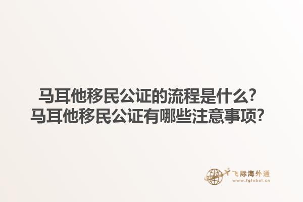 马耳他移民公证的流程是什么？马耳他移民公证有哪些注意事项？1.jpg