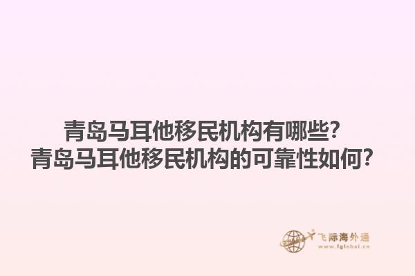 青岛马耳他移民机构有哪些？青岛马耳他移民机构的可靠性如何？1.jpg