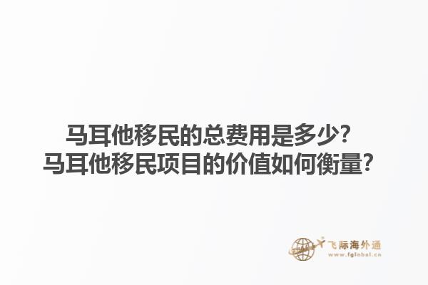 马耳他移民的总费用是多少？马耳他移民项目的价值如何衡量？1.jpg