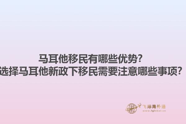 马耳他移民有哪些优势？选择马耳他新政下移民需要注意哪些事项？