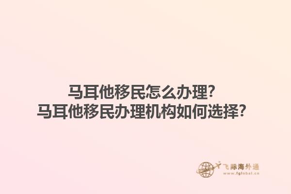 马耳他移民怎么办理？马耳他移民办理机构如何选择？