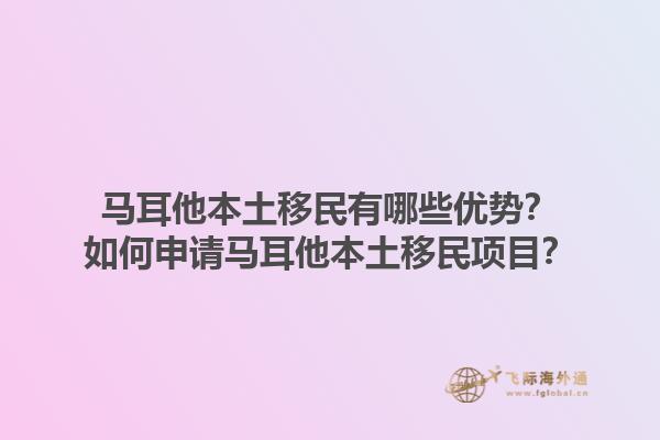马耳他本土移民有哪些优势？如何申请马耳他本土移民项目？
