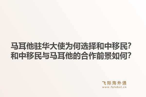 马耳他驻华大使为何选择和中移民？和中移民与马耳他的合作前景如何？1.jpg