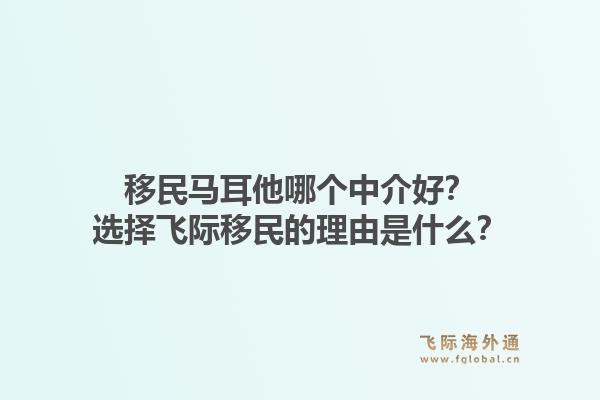 移民马耳他哪个中介好？选择飞际移民的理由是什么？1.jpg