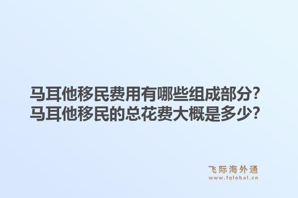 马耳他移民费用有哪些组成部分？马耳他移民的总花费大概是多少？1.jpg