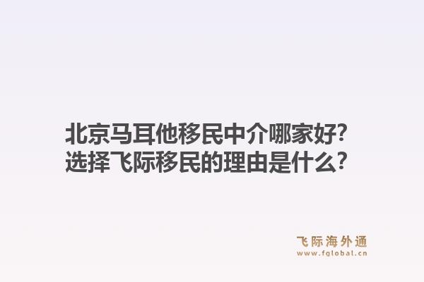 北京马耳他移民中介哪家好？选择飞际移民的理由是什么？1.jpg