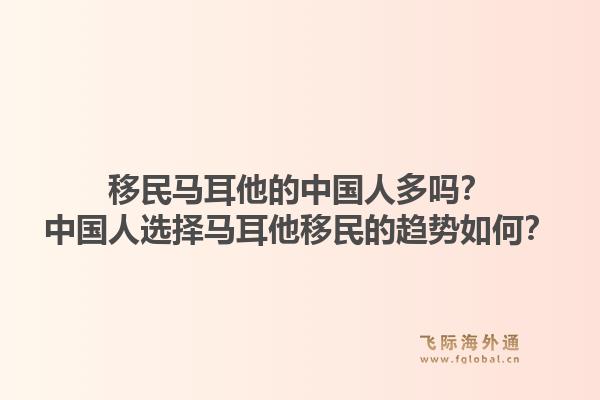移民马耳他的中国人多吗？中国人选择马耳他移民的趋势如何？1.jpg