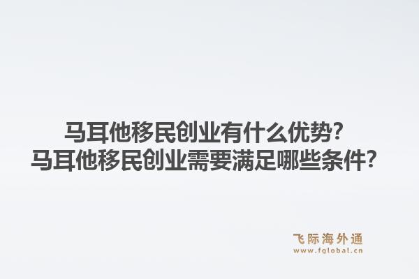 马耳他移民创业有什么优势?马耳他移民创业需要满足哪些条件?1.jpg