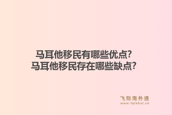 马耳他移民有哪些优点?马耳他移民存在哪些缺点?1.jpg