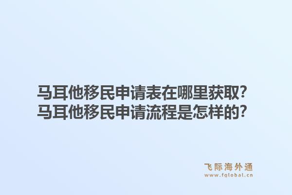 马耳他移民申请表在哪里获取？马耳他移民申请流程是怎样的？1.jpg