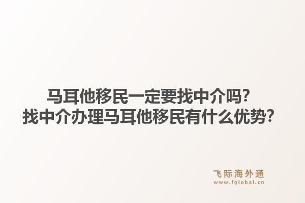 马耳他移民一定要找中介吗？找中介办理马耳他移民有什么优势？1.jpg