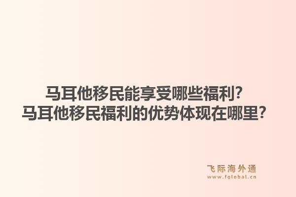 马耳他移民能享受哪些福利？马耳他移民福利的优势体现在哪里？1.jpg