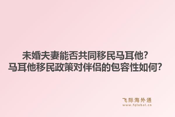 未婚夫妻能否共同移民马耳他？马耳他移民政策对伴侣的包容性如何？1.jpg